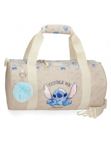 BOLSA DE VIAJE 41 CM. STITCH CUDDLE ME HAPPY